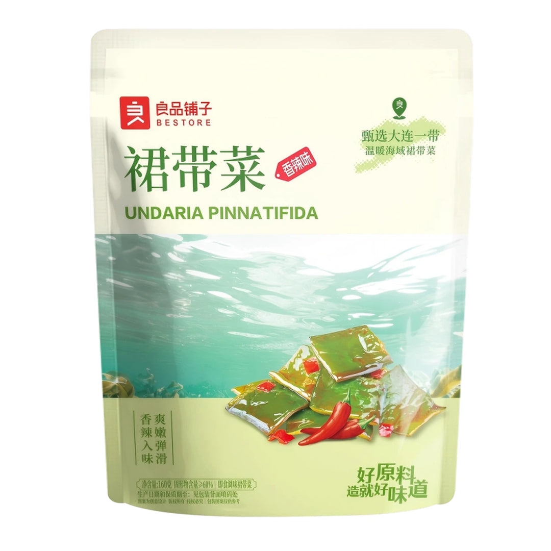 良品铺子 裙带菜香辣味 160克 /Seetang scharf und würzig 160g Bestore