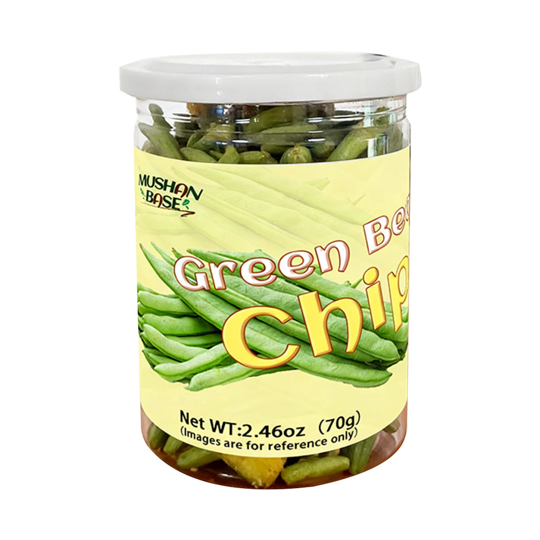 青刀豆脆片 70克 /Grüne Schlangenbohnen Cracker 70g MUSHAN BASE