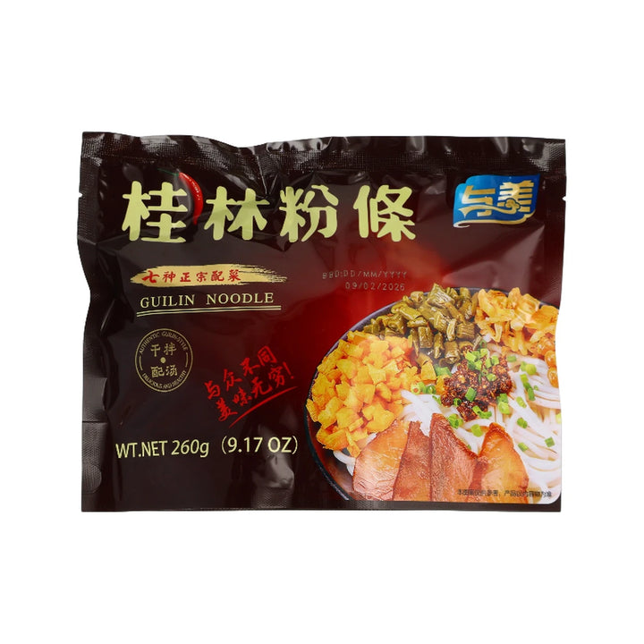 与美 桂林粉条 米粉 260克 / Instant Guilin Reisnudeln 260g YUMEI