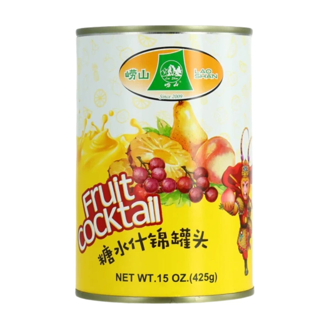 崂山 糖水什锦水果罐头 425克 /Fruchtmischung in Sirup Dose 425g Laoshan