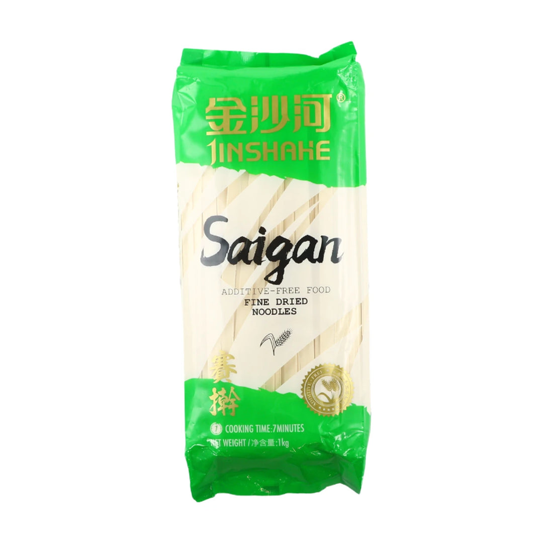 金沙河 素擀面 1公斤 /Saimian Nudeln 1kg Jin Sha He