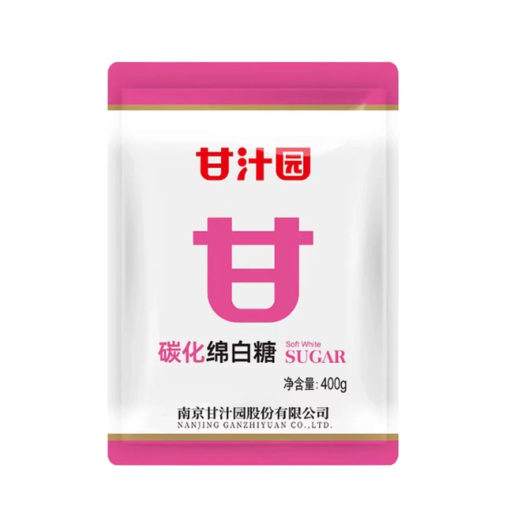 甘汁园 碳化绵白糖 400克 /Weicher weißer Zucker 400g Ganzhiyuan