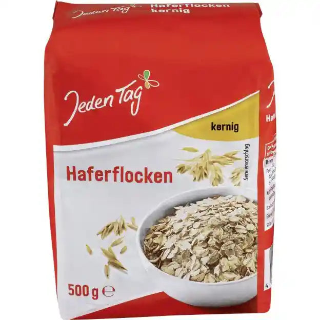 每日 燕麦片 500克 /Haferflocken kernig 500g Jeden Tag