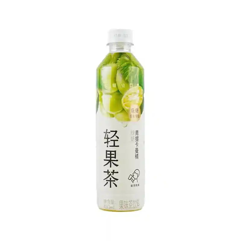 喜茶 轻果茶 青提卡曼橘 绿妍果味茶  450毫升 / Früchtetee mit Trauben- und Calamansi- Geschmack 450ml Heytea