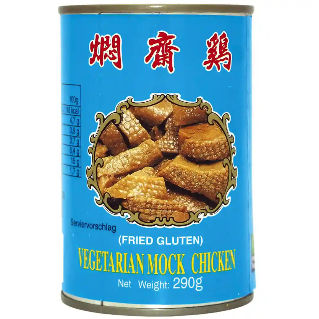 台湾伍中 焖斋鸡 280克/ Vegetarischer Fleischersatz *Mock Chicken* 280g WUCHUNG