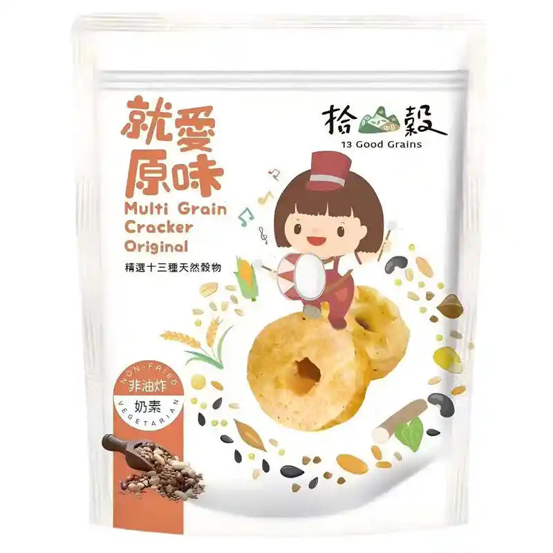 台湾 拾山榖 同心饼 就爱原味 72克 /Mehrkorncracker Original 72g