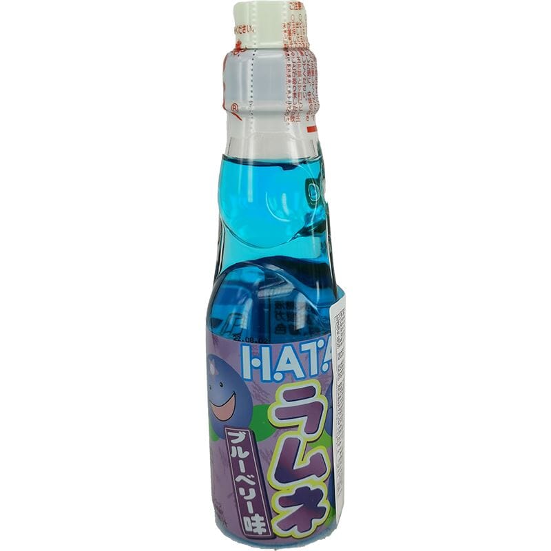 日本波子弹珠汽水 蓝莓味 200毫升 /Limonade Blaubeere Geschmack 200ml Hatakosen