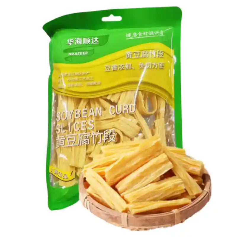 华海顺达 黄豆腐竹段 150克 /Frittierte Sojahaut Stöcke 150g HUASAI SHUNDA