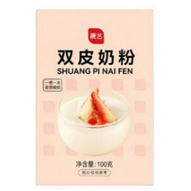 展艺 双皮奶粉 100克 /Pulver zur Herstellung von doppelhäutigem Milchpudding 100g ZHANYI