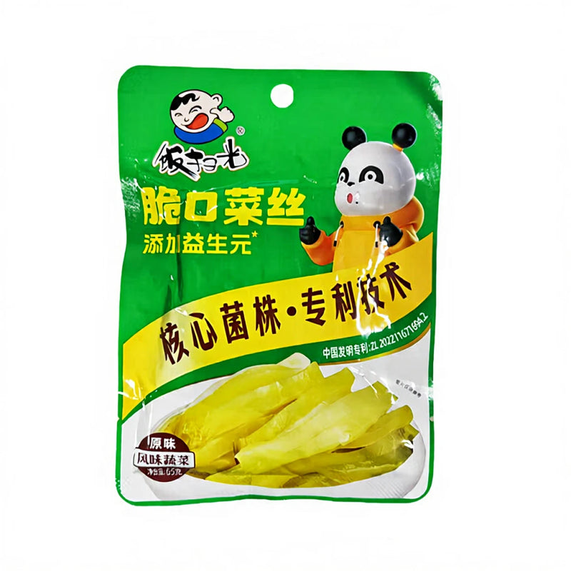 饭扫光 脆口菜丝 原味 65克 /Knusprige Gemüsestreifen Original Geschmack 65g FSG