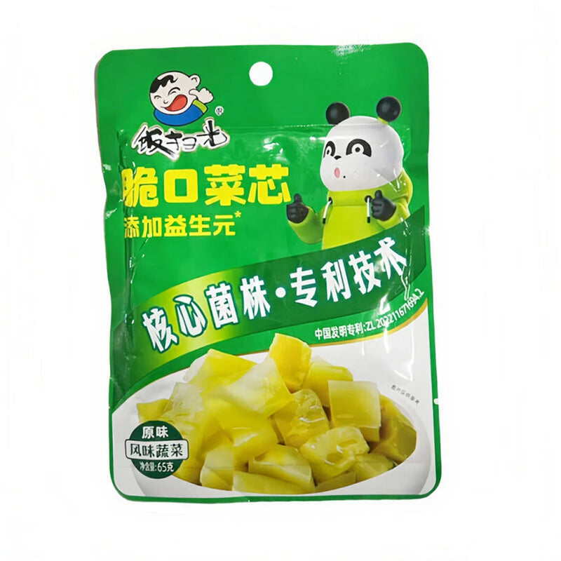 饭扫光 脆口菜芯 原味 65克 /Knuspriges Kohlherz 65g FSG