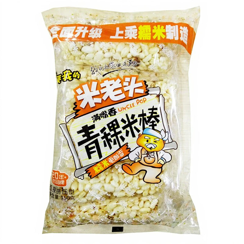 米老头 满嘴香 青稞米棒 150克 /Reisstangen Sesamgeschmack 150g MLT
