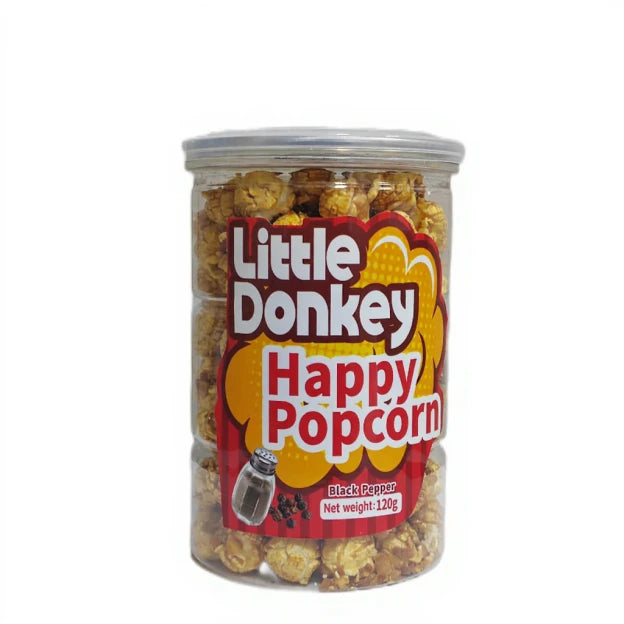 小山驴 爆米花 黑胡椒味 120克 /Popcorn in Beutel Schwarzer Pfeffer Geschmack 120g XSL