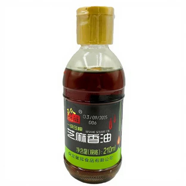 珍醇 一级压榨 芝麻香油 210毫升 /Sesamöl 210ml ZHENCHUN