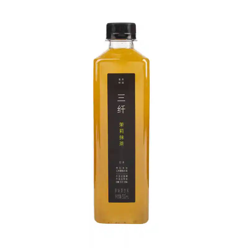 喜茶 空茶 三纤茉莉抹茶 原味茶 500毫升 / Teegetränk mit Jasmin- und Matchageschmack 500ml Heytea