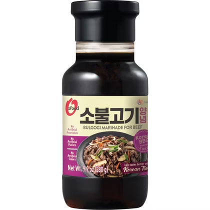 清净园 韩式牛肉烤肉腌酱 280克 /Bulgogi Marinadesauce für Rindfleisch 280g CHUNGJUNGONE