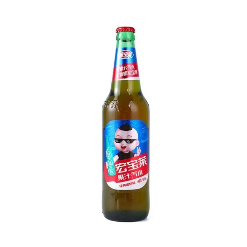 宏宝莱 原味果汁老汽水 瓶装 520毫升 /Saft Soda Original Geschmack 520ml HBL