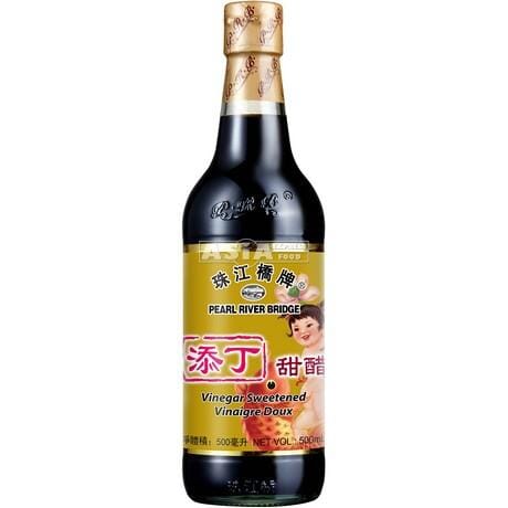 珠江桥牌 添丁甜醋 500毫升 /Würzmittel aus gesüßtem Reisessig 500ml