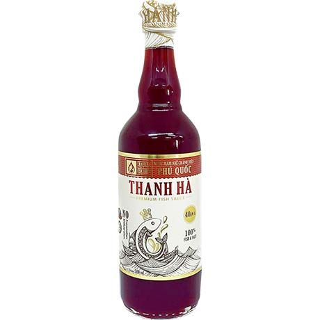 越南清海 40° 特级凤尾鱼鱼露 500毫升 /100% Premium Phú Quốc Fischsauce 40N aus Vietnam 500ml THANH HÀ