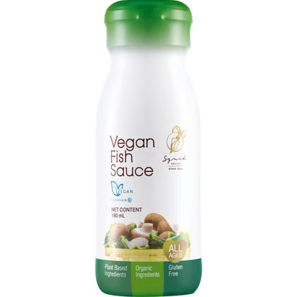 鱿鱼牌 泰国 素鱼露 180毫升 /Fischsauce Vegan 180ml Squid Brand