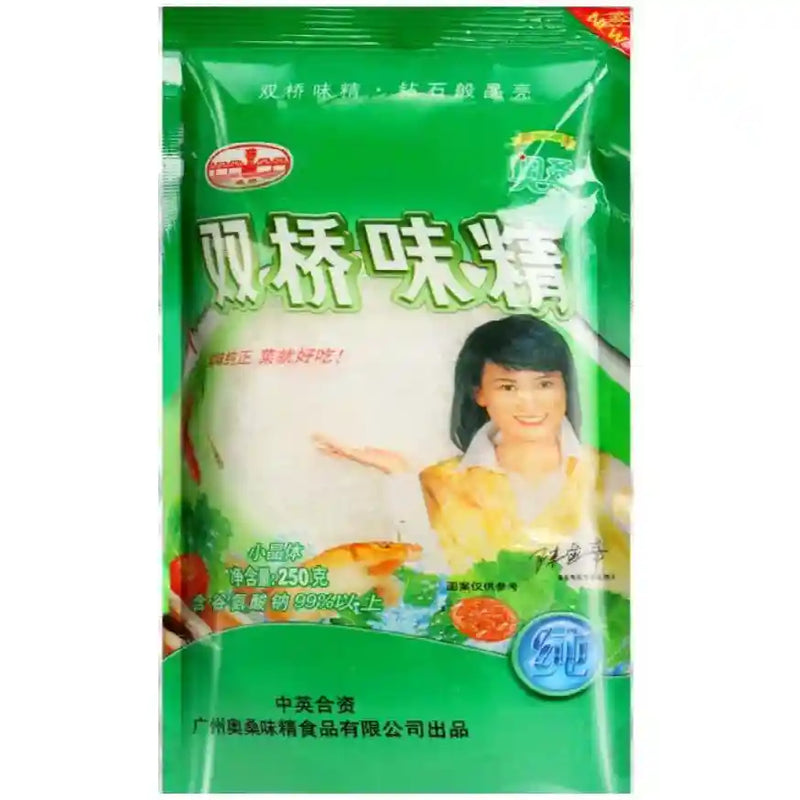 双桥 味精 99%粗 250克 /Glutamat Mononatriumglutamat 250g