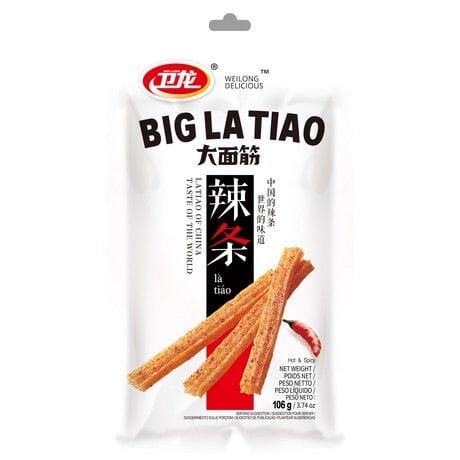 卫龙 大面筋 106克 /Backwaren mit Süßungsmitteln 106g Weilong