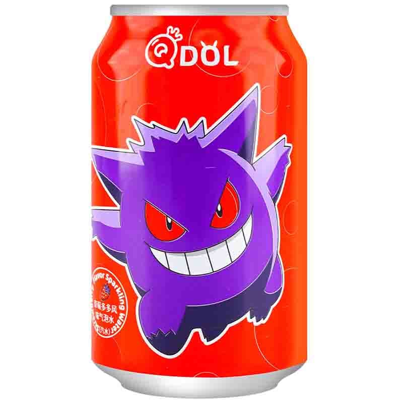 宝可梦 气泡水 草莓风味 330毫升 /Pokemon Sprudelwasser mit Erdbeeregeschmack 330ml QDOL