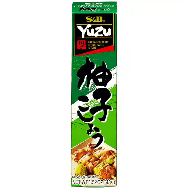 S&amp;B 日本柚子辣味柑橘酱 43克 /Yuzu Zitruspaste 43g S&amp;B