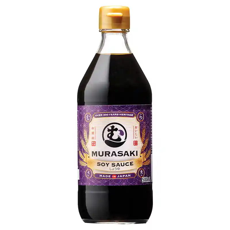 日本酱油 500毫升 /Japanische Sojasoße 500ml MURASAKI