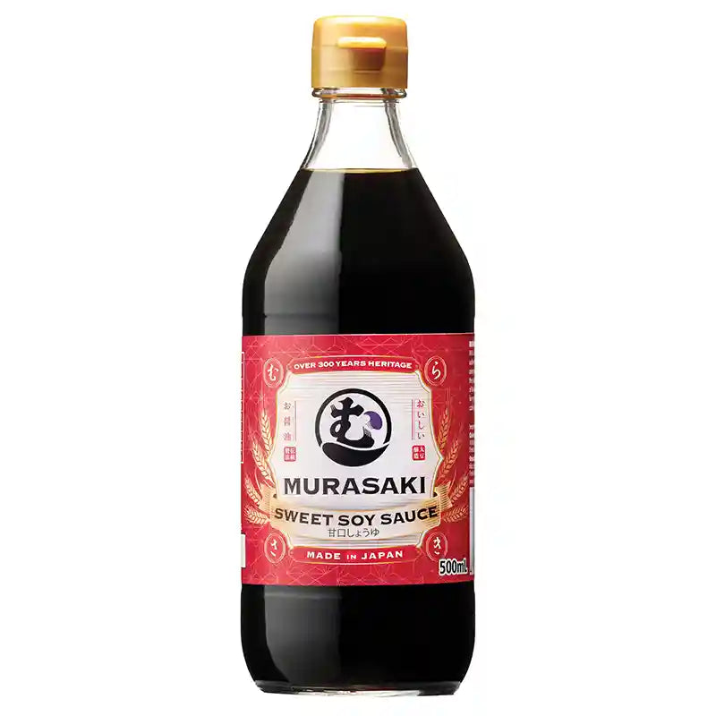 日本甜酱油 500毫升 /Japanische Süß Sojasoße 500ml MURASAKI