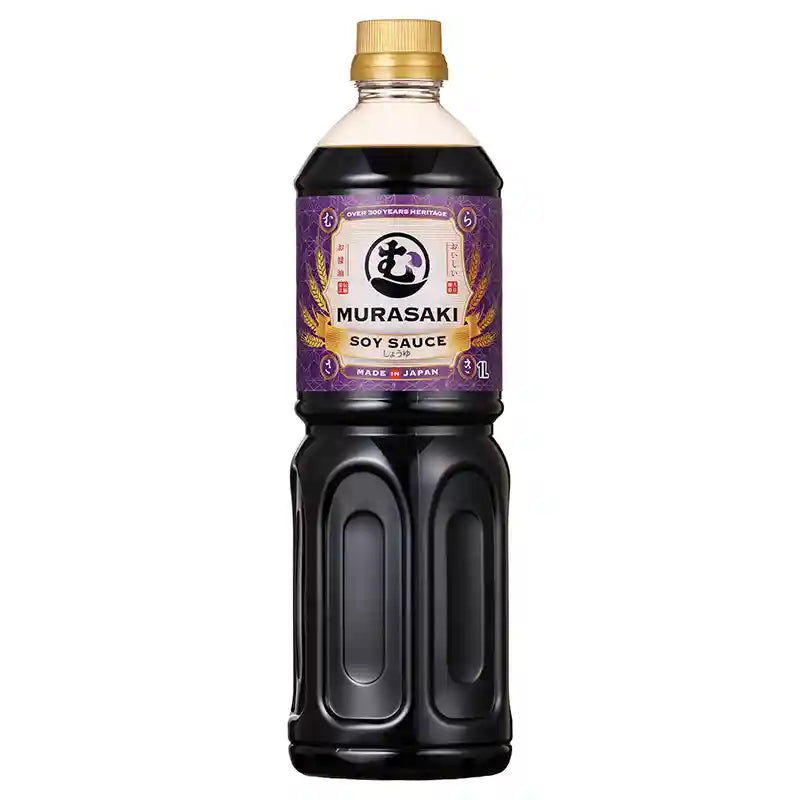 日本酱油 1000毫升 /Japanische Sojasoße 1000ml MURASAKI