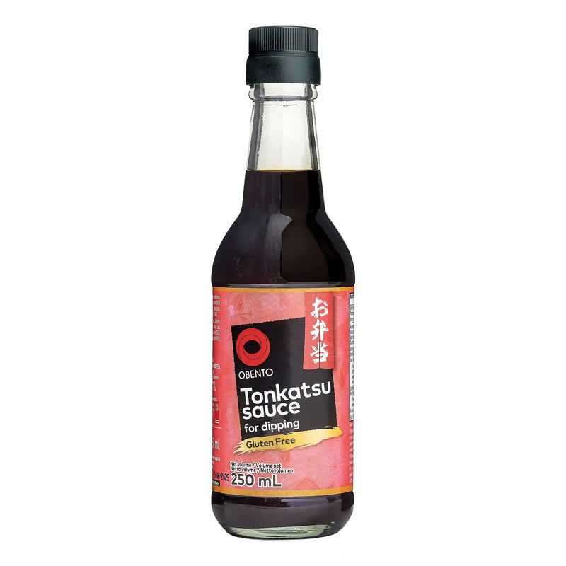 日本料理 炸猪排酱 无麸质 250毫升 /Sauce Tonkatsu Fl Gluten Frei 250ml OBENTO