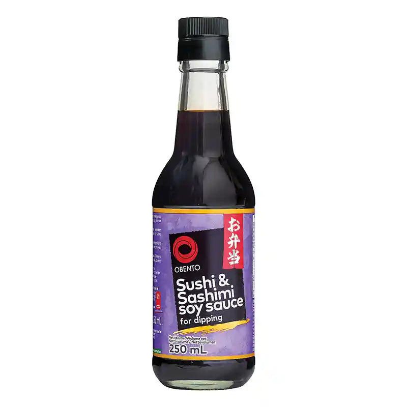 日式寿司鱼生酱油 250毫升 /Sojasauce für Sushi Sashimi 250ml Obento