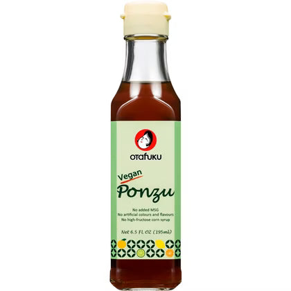 日本 柚子柑橘酱油 250毫升 /Ponzu Sauce Japanische Würzsauce mit Citrusfruchtsaft und Sojasauce 195ml OTAFUKU