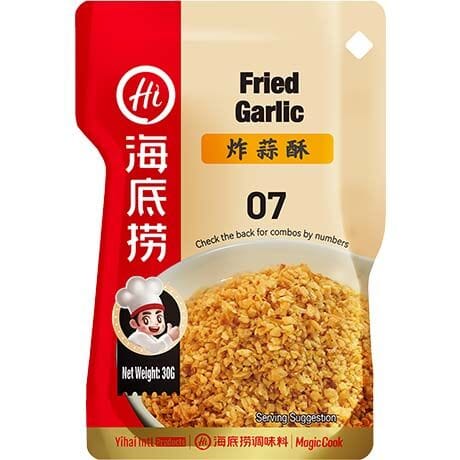 炸蒜酥 30克 /Knoblauch Frittiert 30g HAIDILAO