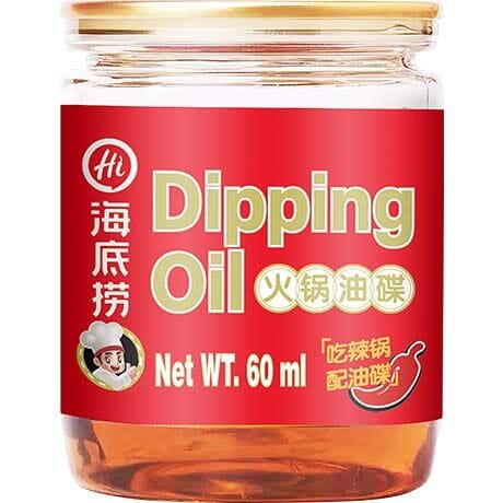 海底捞 火锅油碟火锅蘸料 60克 /Öl zum Dippen eintauchen Feuertopfsauce Hot Pot Dip Sauce 60g HDL
