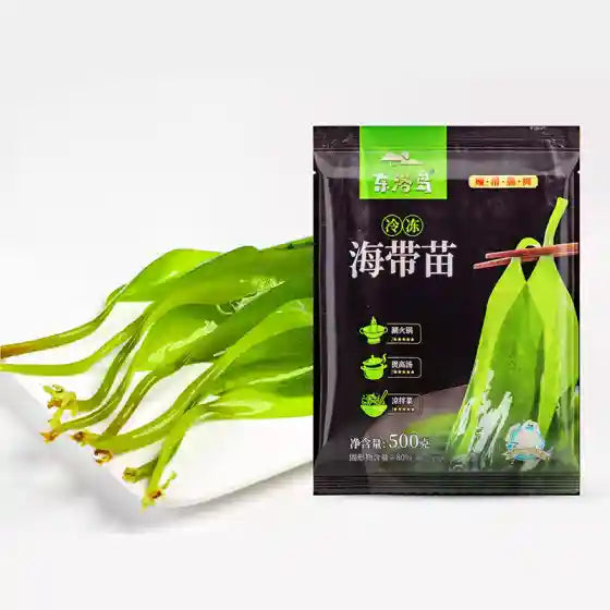 冰冻-Tiefgefroren! 东洛岛 冷冻海带苗 500克 /Gefrorene Algensetzlinge 500g DLD