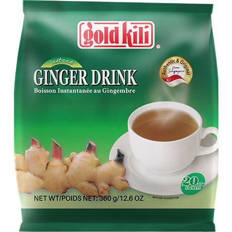 速溶姜茶 20包 /Instant Ingwertee 18g*20 Beutel Gold Kili