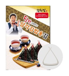 三角饭团 寿司海苔 带模具 18g /Nori 3 Eckig für Maki mit Maker 18g KWANGCHEON