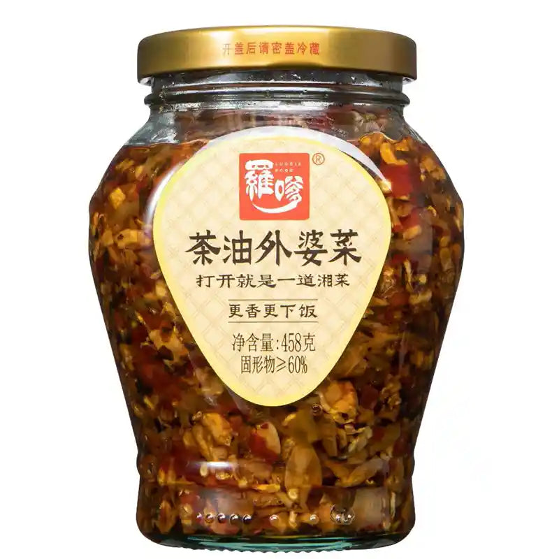 罗嗲 茶油外婆菜 458克 /Oma&