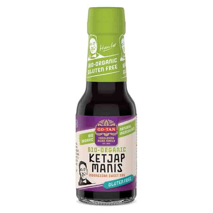 有机甜酱油 145毫升 / Bio Süße Sojasauce Ketjap Manis 145ml GO-TAN