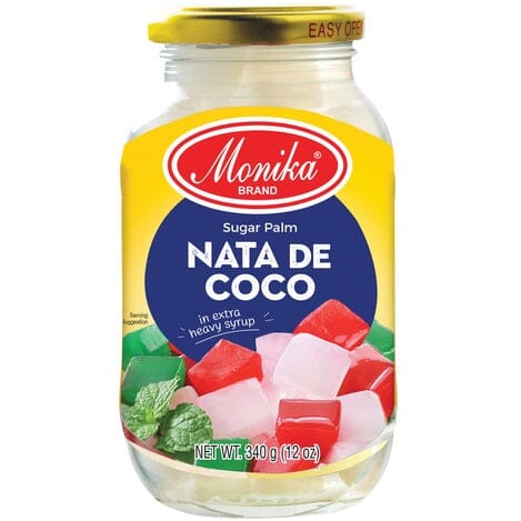 椰果肉 白 340克 /Nata de Coco Weiß Gezuckert 340g MONIKA