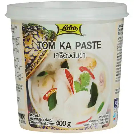 泰国 泰式椰香汤酱 400克 /Tom Ka Suppenpaste 400g Lobo