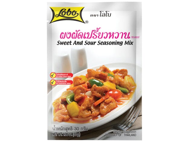 泰国 清真 酸甜汁 糖醋汁30克 /HALAL Würzpaste süßsaure Sauce Btl 30g LOBO