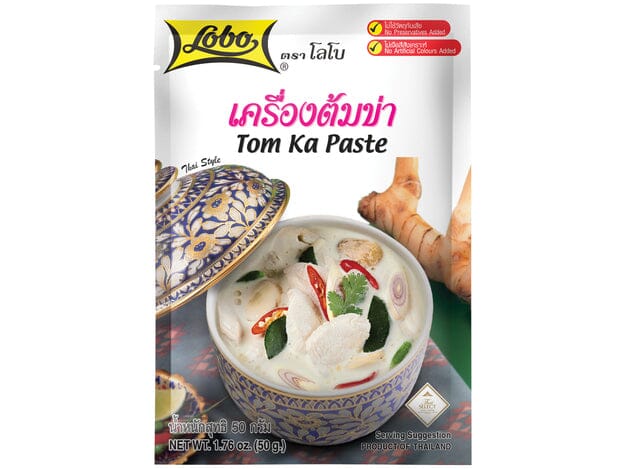 泰国 清真 汤姆卡调味酱 50克 /HALAL Suppenmix Tom Ka Btl 50g LOBO