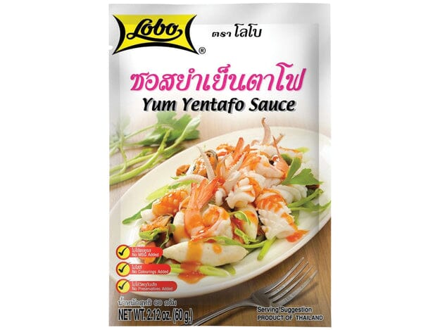 泰国 清真 泰式酿豆腐酱 60克 /HALAL Sauce Yum Yentafo Btl 60g LOBO
