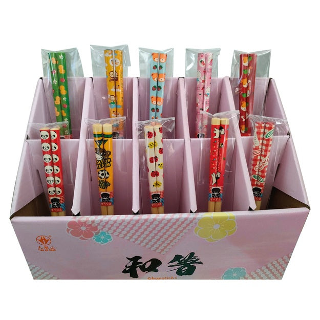 金龟牌 儿童筷子 一双 /Ess-Stäbchen Kids 1Paar GOLDEN TURTLE