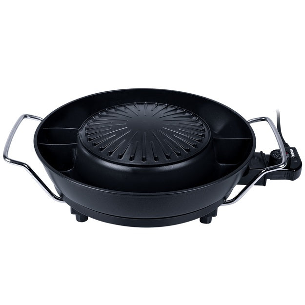 韩式桌面烧烤套装 带火锅功能 1件套 欧标 /Koreanisches Grill Set mit Hot Pot Funktion 1pc Tristar