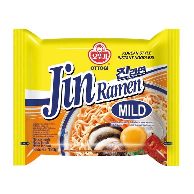 韩国 不倒翁 金拉面 微辣 120克 / Ramen Jin mild 120g OTTOGI