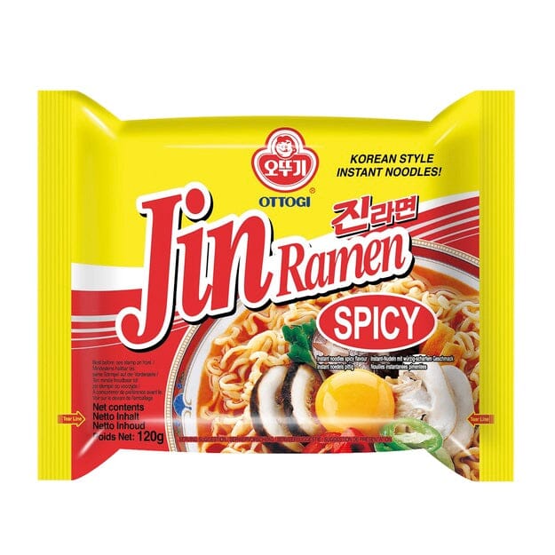 韩国 不倒翁 金拉面 辣味 120克 / Ramen Jin scharf 120g OTTOGI